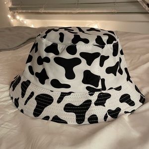 Cow Print Bucket Hat